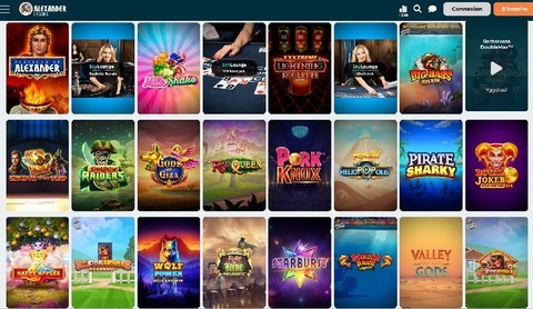 Alexander Casino Jeux
